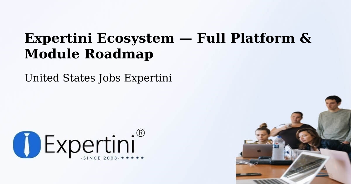 Expertini Ecosystem — Full Platform & Module Roadmap – Bloomfield